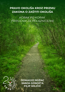 Pravo okoliša kroz prizmu Zakona o zaštiti okoliša : korak po korak - priručnik za polaznice/ike / Domagoj Rožac, Sanja Gongeta, Filip Miličić.