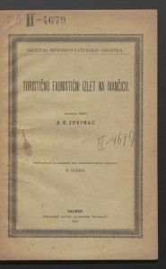 Turistično faunisticni izlet na Ivančicu / napisao A. E. Jurinac.