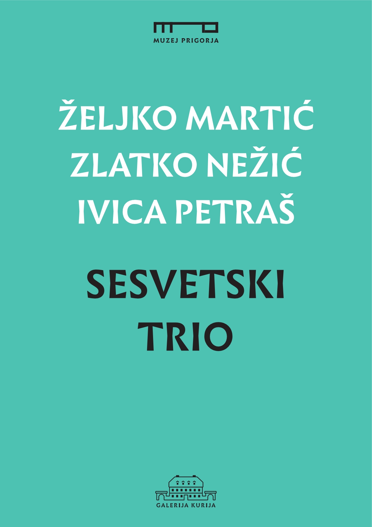 Željko Martić, Zlatko Nežić, Ivica Petraš : sesvetski trio / stručna koncepcija izložbe Sanda Stanaćev Bajzek.