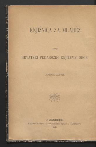 Lijepa naša domovina : zemljopisne slike / Piše Dragutin Hirec.