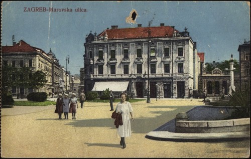 Zagreb : Marovska ulica.
