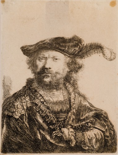 [Autoportret]   / Rembrandt [Harmenszoon van Rijn].