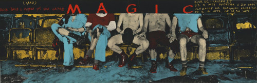 Magic : rock-band koji još uvijek ima vatre, Graz, Klub SC, 23. 4. 1976. / redesign [Boris] Bućan.