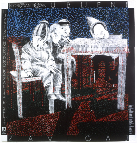 Slobodan Novak: Izgubljeni zavičaj : Hrvatsko narodno kazalište, Split / [dizajn Boris] Bućan.