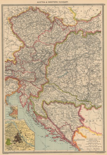 Austria & western Hungary   / George Philip & Son Ltd. ; The London Geographical Institute.