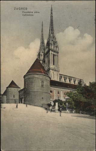 Zagreb : prvostolna crkva = Cathedrale.