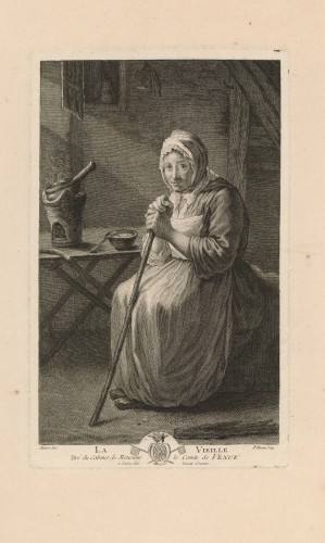 La Vieille   / F. [Pierre-François] Basan ; [prema crtežu Louisa Auberta].