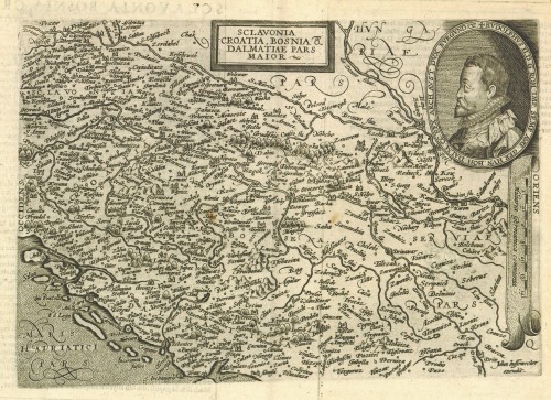 Sclavonia Croatia, Bosnia & Dalmatiae pars maior   / [Mathias Quad].
