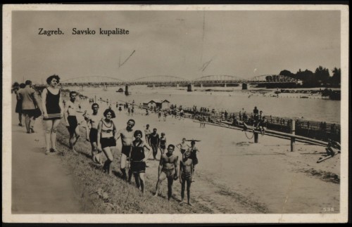 Zagreb : Savsko kupalište.