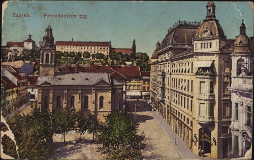 Zagreb : Preradovićev trg.