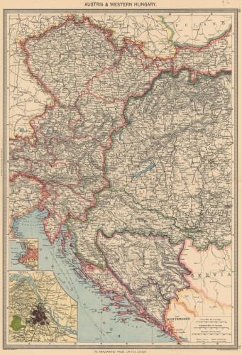 Austria & western Hungary   / George Philip & Son Ltd. ; The London Geographical Institute.