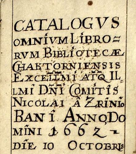 Bibliotheca Zriniana