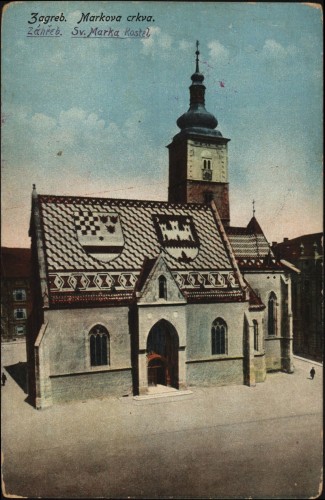 Zagreb : Markova crkva.