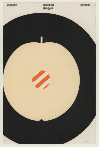 Omladinski klub Jabuka : otvorenje 17.2. / dizajn [Boris] Bućan.