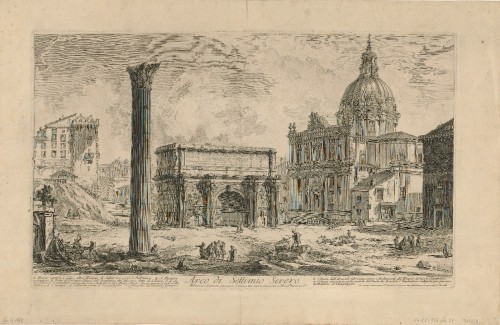 Arco di Settimo Severo   / [gravirao Giovanni Battista] Piranesi.
