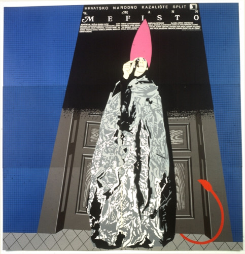 K. Mann: Mefisto : Hrvatsko narodno kazalište, Split / design: B. [Boris] Bućan.