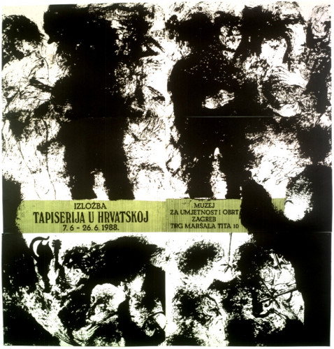 Tapiserija u Hrvatskoj : Muzej za umjetnost i obrt, 7.6.-26.6. 1988. / [dizajn Boris] Bućan.