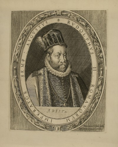 Rudolf II   / [gravirao] Dominicus Custod [Custodis].