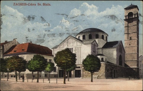 Zagreb   : Crkva Sv. Blaža.