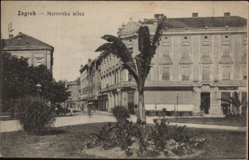 Zagreb : Marovska ulica.