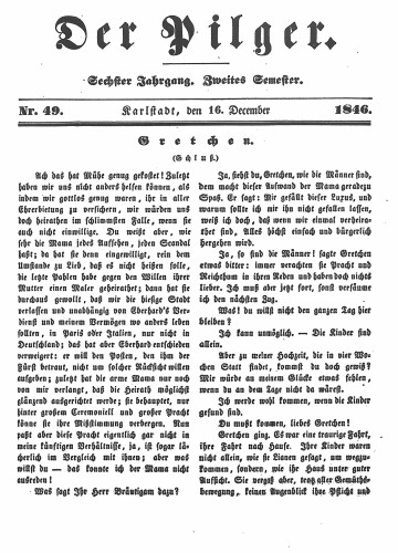 Der Pilger : 6,49(1846)