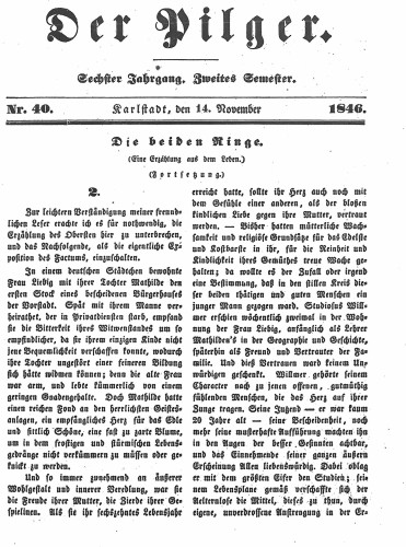 Der Pilger : 6,40(1846)