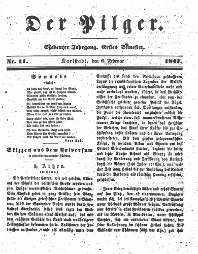 Der Pilger : 7,11(1847)