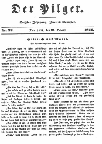 Der Pilger : 6,33(1846)