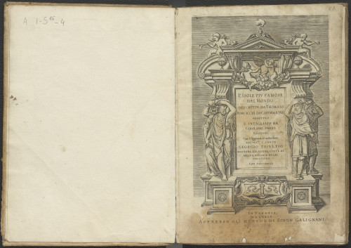 L'isole piu famose del Mondo / descritte da Thomaso Porcacchi da Castiglione ; arretino e intagliate da Girolamo Porro
