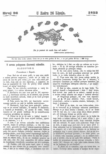 Pravdonoša : 2,26(1852) / odgovorni urednik Ivan Danilov.