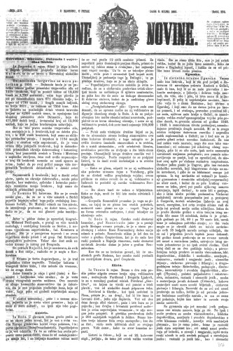 Narodne novine : 16,204(1850) / učrednik Ljudevit Gaj.