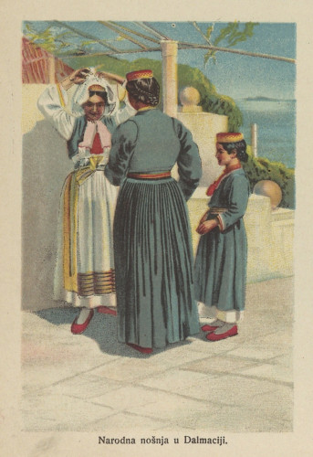 Narodna nošnja u Dalmaciji 