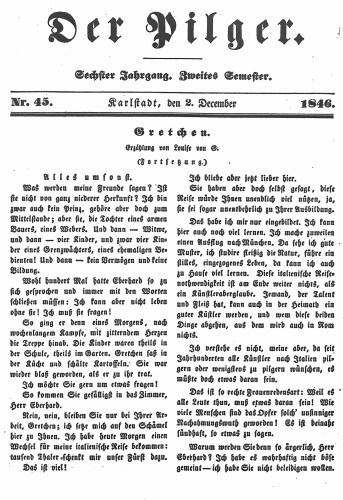 Der Pilger : 6,45(1846)