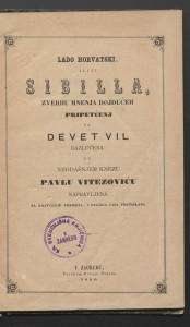 Lado horvatski, iliti Sibilla. 