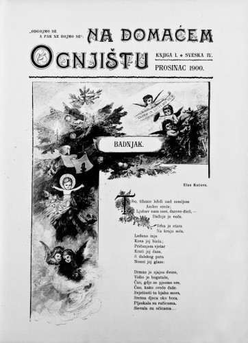 Na domaćem ognjištu : list za porodicu : 1,4(1900) / [urednice Marija Jambrišak i Jagoda Truhelka].
