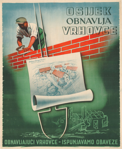 Osijek obnavlja Vrhovce : obnavljajući Vrhovce ispunjavamo obaveze / [Ferdo Bis]