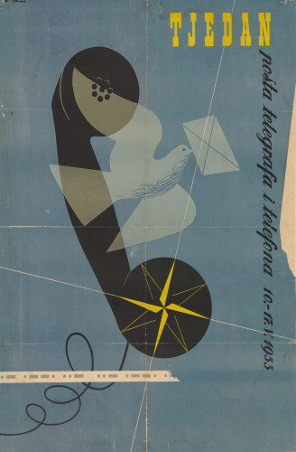 Tjedan pošta, telegrafa i telefona : 10.-17. V. 1953 / F. [Ferdo] Bis