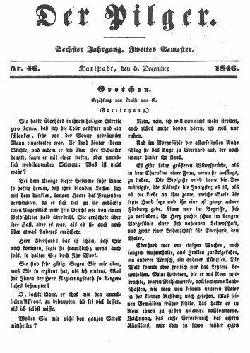 Der Pilger : 6,46(1846)