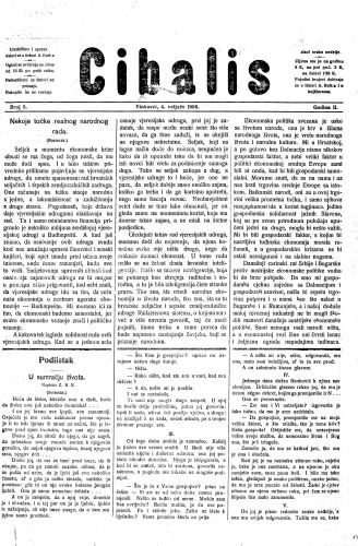 Cibalis : 2,5(1906) / odgovorni urednik Anton Rott.