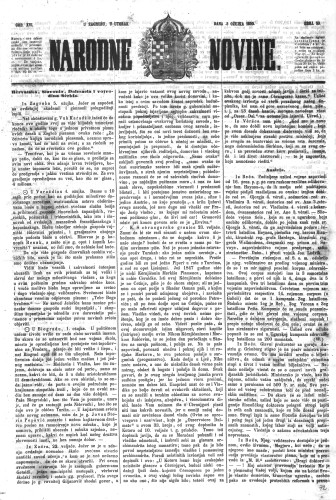 Narodne novine : 16,53(1850) / učrednik Ljudevit Gaj.