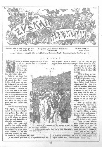 Zvekan : humoristički list : 8,16(1897) / odgovorni urednik August Šek.