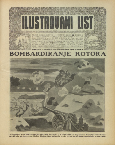 Ilustrovani list : 1,46(1914) / odgovorni urednik Dragutin Balog.