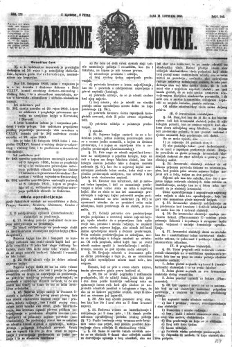 Narodne novine : 16,240(1850) / učrednik Ljudevit Gaj.