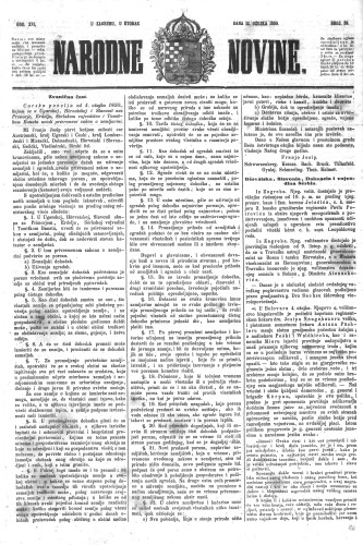 Narodne novine : 16,59(1850) / učrednik Ljudevit Gaj.