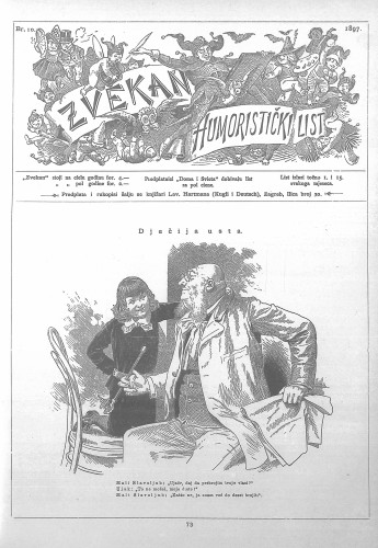 Zvekan : humoristički list : 8,10(1897) / odgovorni urednik August Šek.