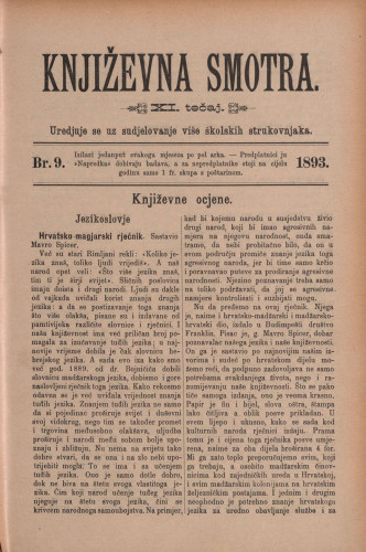 Književna smotra : mjesečna priloga k 