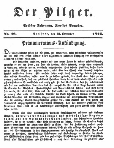 Der Pilger : 6,48(1846)