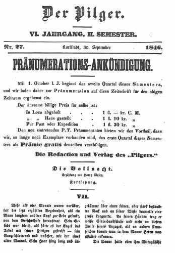Der Pilger : 6,27(1846)