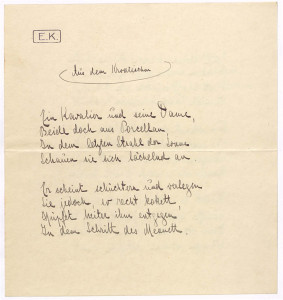  Dame und Kavalier [orig. Figurice] /  Dragutin Domjanić ; [dva prijevoda na njem. jeziku Elde Kromfeld]