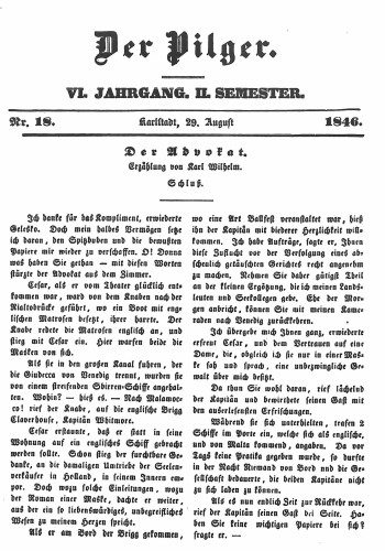 Der Pilger : 6,18(1846)